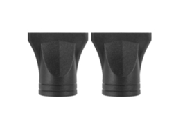 Conjunto de 2 Bicos Pretos para Secador Cabelo, Concentrador Plástico Cabelo. GOKOCO