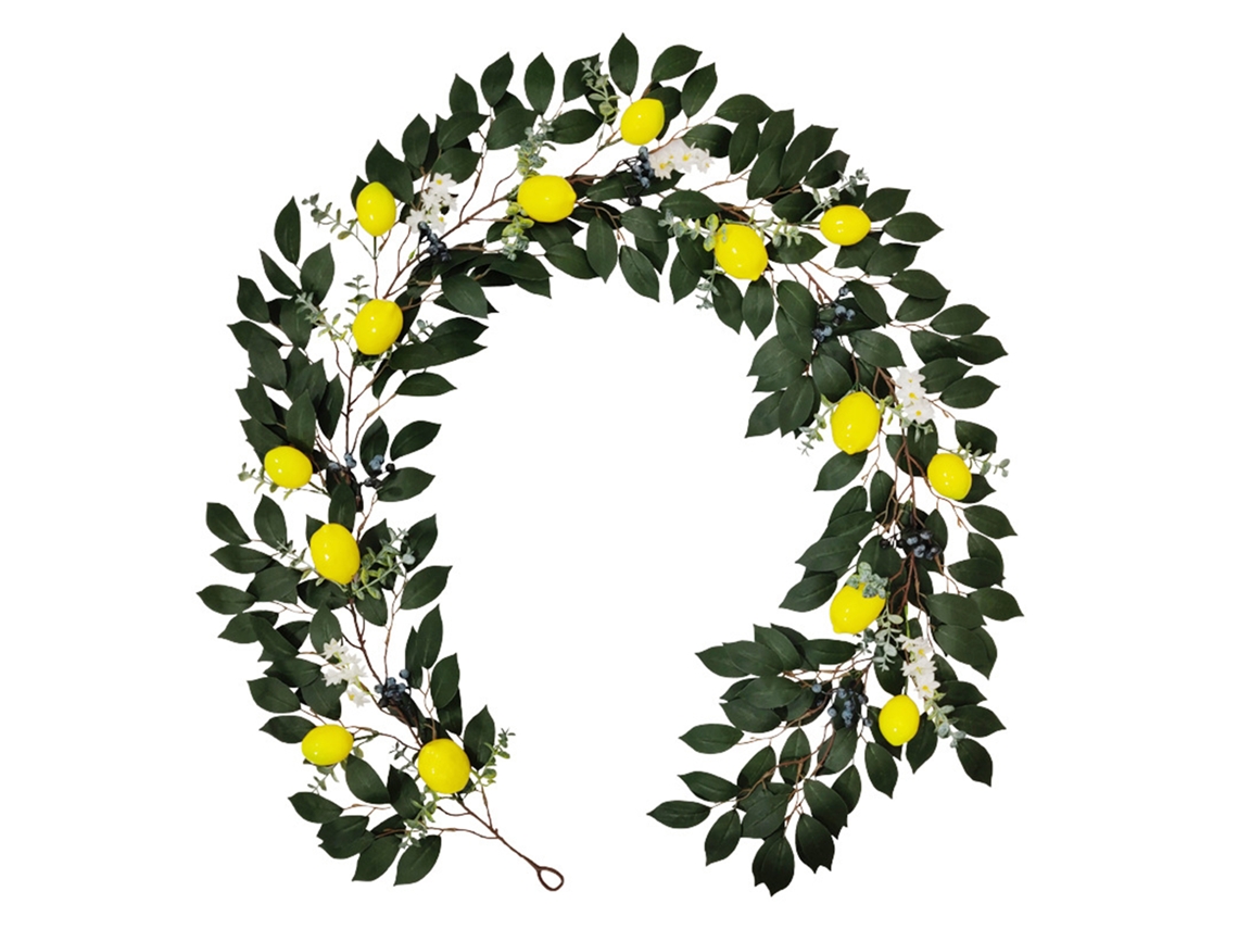 Laxiscreed Planta Verde Encriptada Para Decoração E Simulação Lemon Vine