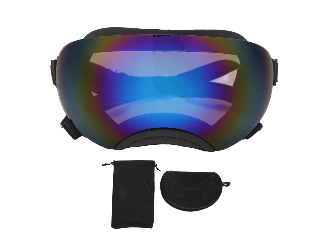 Óculos de Proteção UV para Cães com Lentes Azuis, Ajustáveis, para Raças Médias e Grandes, Proteção Ocular, Óculos de Sol para Cães | S/MARCA