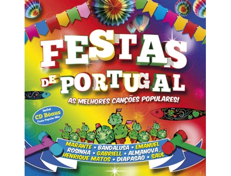CD Festas de Portugal: As Melhores Canções Populares — Portuguesa