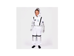 Fantasia De Astronauta Goda Fen Para Crianças, 110 Cm, 4 5 Anos, Branco Prateado Den Goda Fen