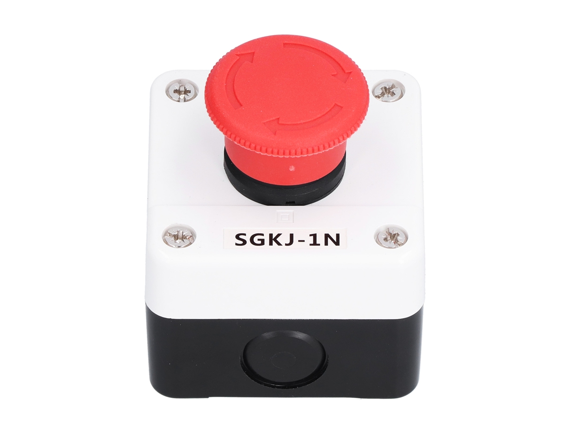 Interruptor Botão Emergência Sgkj‑1n Resistente Água