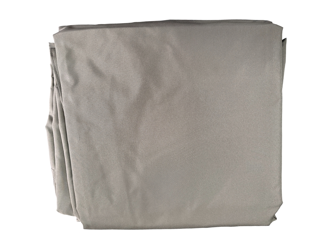 Lona Para Guarda Sol Redondo Reto Hapuna 3.30m Diâmetro Taupe Happy Garden