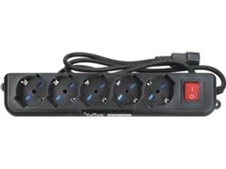Extensão Elétrica VULTECH MU-UPS01 5 tomadas Preto 1,5 m