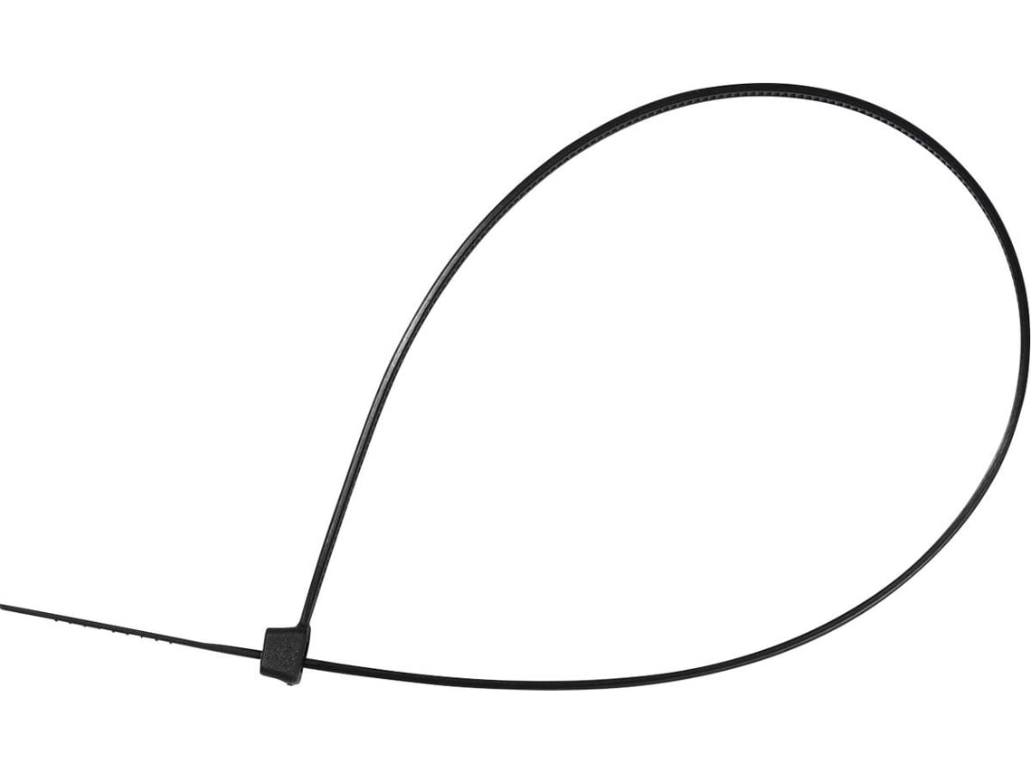 Braçadeiras VIVANCO Nylon 368Mm 100Un (Preto)