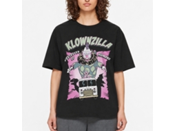 Rockinstone Killer Klowns Klownzilla Black Adult T-shirt Size:s
