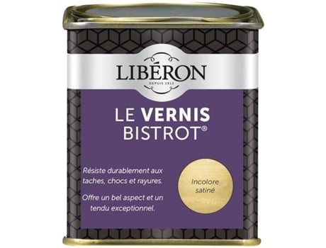 Verniz Bistrô Acetinado Incolor 0,25 L Liberon