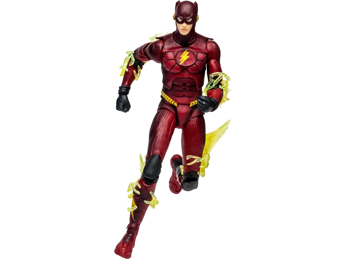 Figura The Flash Fato de Batman Dc Multiverse 18 Cm (Idade minima recomendada: 6 anos)