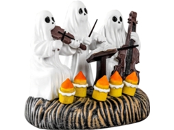 Estatueta De Fantasma Decorativa, Estátua Fofa E Assustadora De Resina, Enfeite Assustador Para Escr Gokoco