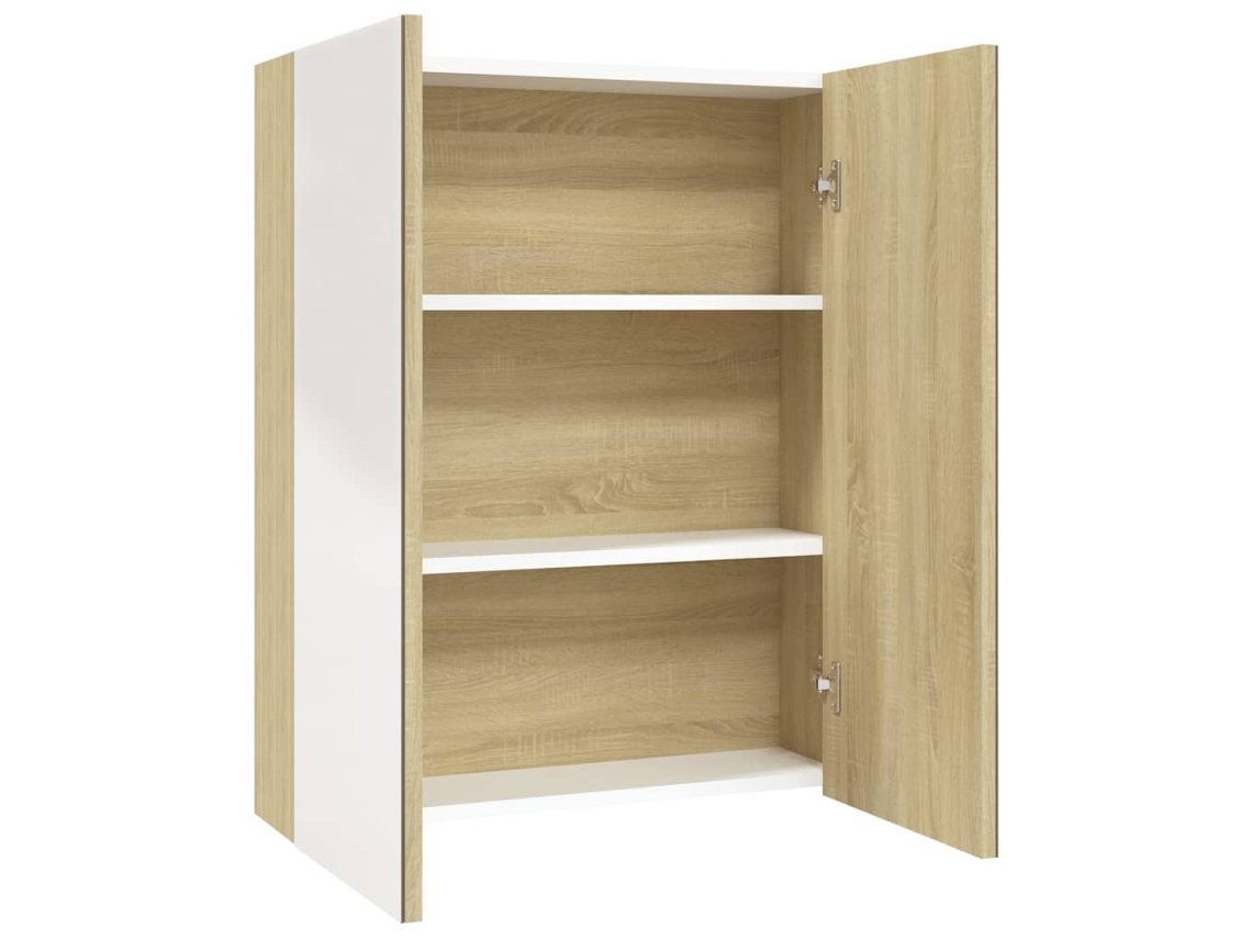 Mirror Cabinet, Mirror Cabinets Vidaxl Branco Mdf (n/a)