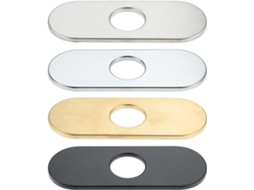 Conjunto De 4 Peças Painéis Decorativos Para Base Pia, Placa De Acabamento Para Torneira, Capa Para Torneira De Banheiro