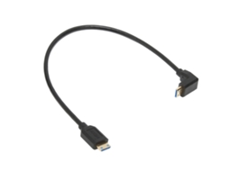 Aetheria cabo de Extensão Mini Hd Interface Multimídia 8k 60hz 48gbps Od4.0mm Dourado