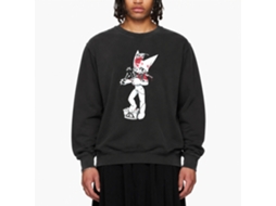 Rockinstone Difference Between War + Love Pod Black Sweatshirt Unique Designer Style