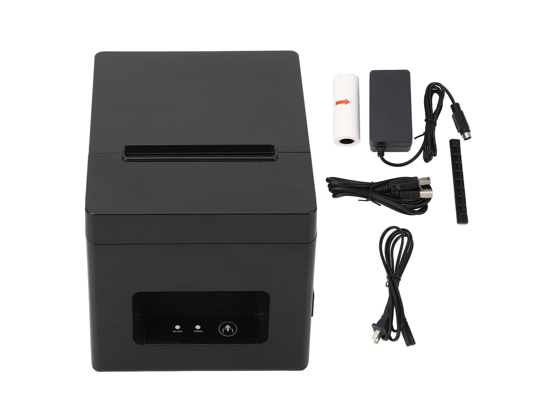 Impressora Térmica Pos De 80mm Usb De Alta Velocidade Com Corte Automático Plug Us