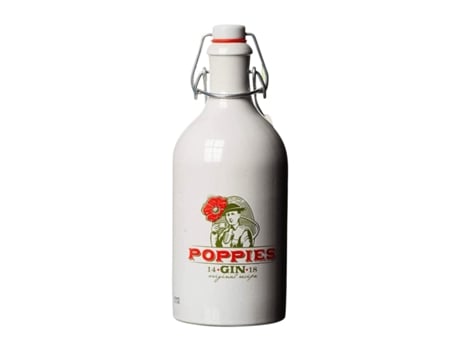Gin RUBBENS GIN Poppies Garrafa Medium (0.5 L - 1 Unidade)