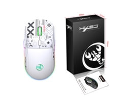 Rato Gaming  T90 Wireless 3600dpi Blanco*