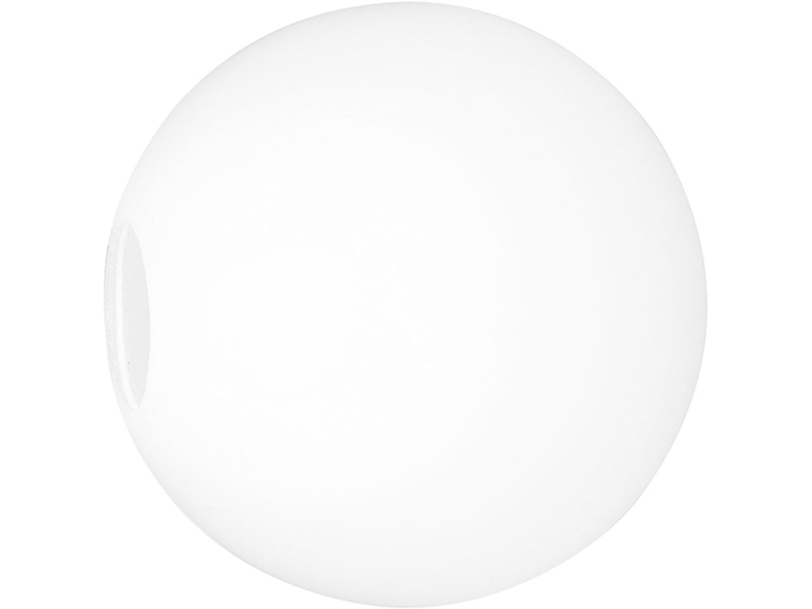Bola de Vidro Fosco de 20 Cm, Cúpula Transparente para Lâmpada Led, Iluminação Interna Adequada para Restaurantes e SFUSHOS