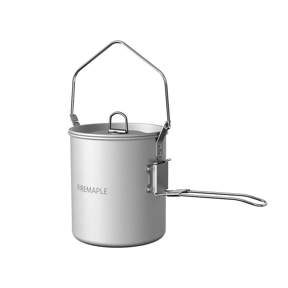 Panela De Alumínio De 0,9l, Específica Para Camping, Desmontável E Dobrável, Com Alça Autotravante, Portátil E Leve, Pesando Apenas 154 Gramas.