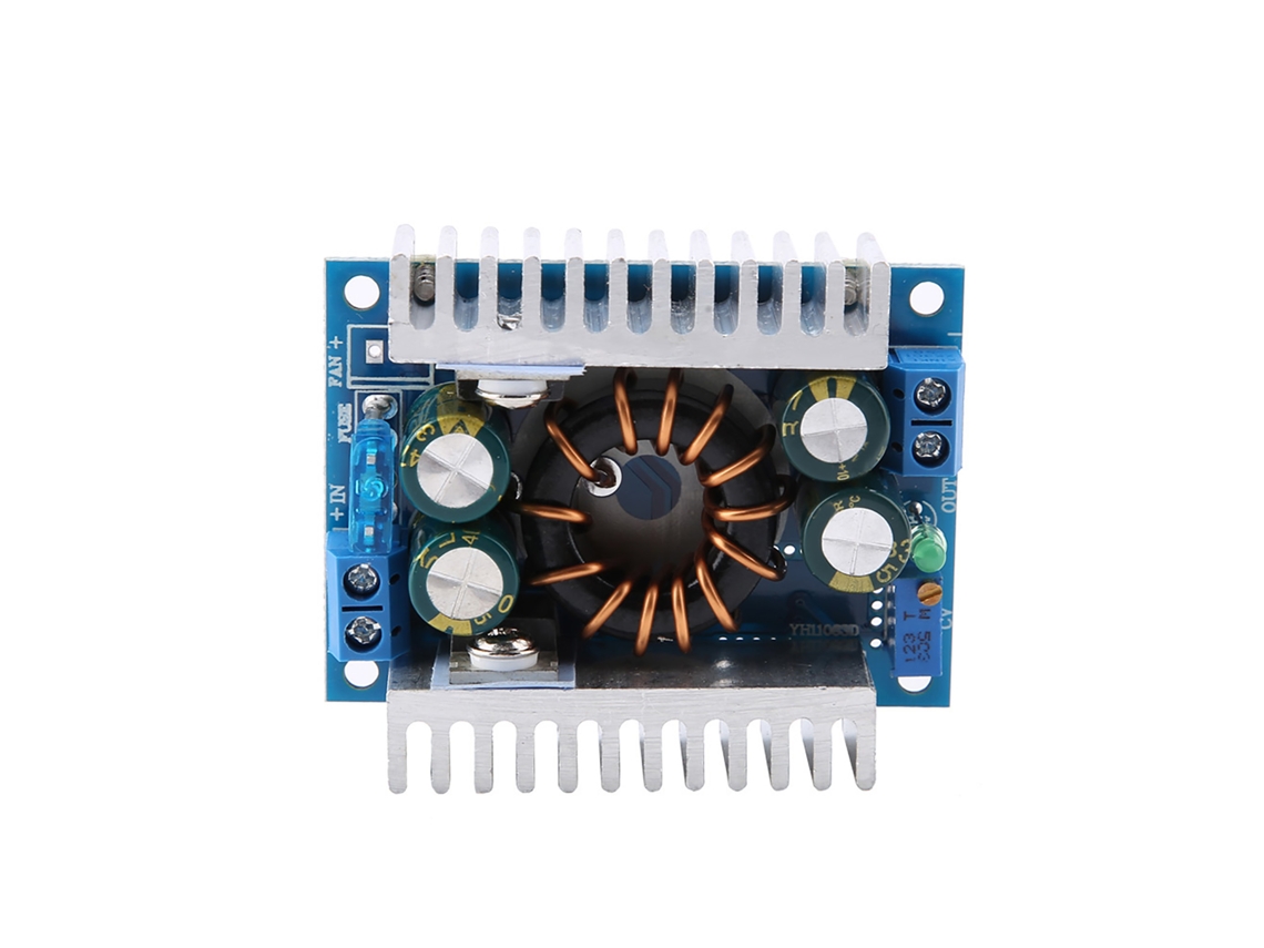 Conversor Dc dc Boost 150w 8 32v para 9 46v Módulo de Alimentação 10a