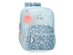 MOVOM Mochila Poliéster Live Your Dreams Verde