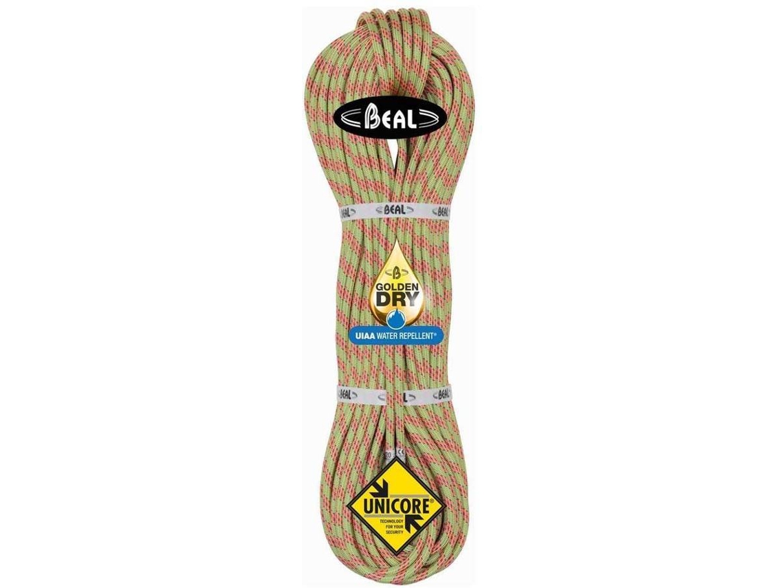 Corda De Escalada BEAL Cordas Ice Line Golden Dry (Verde - 60 m)