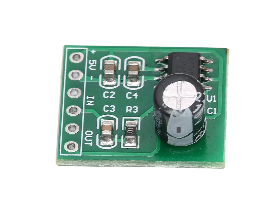 Placa de Amplificador de Áudio Mono Mini Baixo Ruído 5V 5W para Equipamentos de Som | S/MARCA