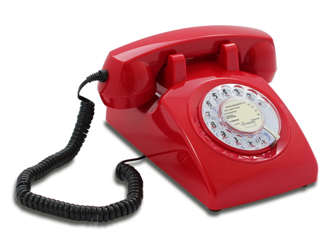 Telefone Fixo OPIS TECHNOLOGY T60cab-red Vermelho