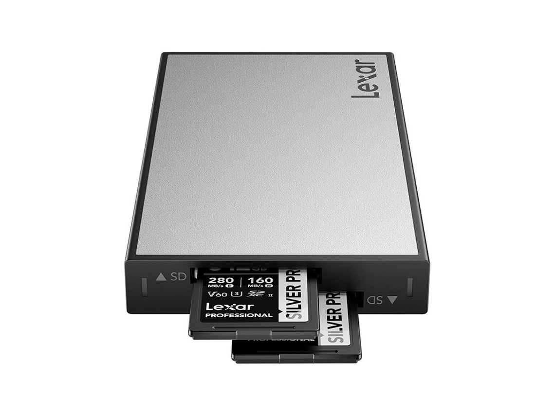 Leitor De Cartão Sd Lexar Workflow Pro Usb 3.2 Gen2 Uhs-ii
