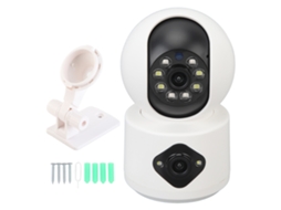 Mali câmera de Segurança Dual Lens Sem Fio Hd com Monitor Bebê e Conversa Bidirecional