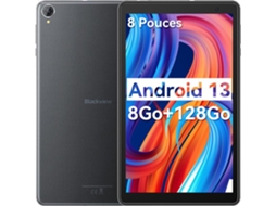 Tablet BLACKVIEW Tab 50 WIFI (8'' - Bluetooth 5.0 - 8 GB RAM -  128 GB - Cinza)