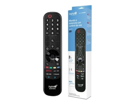 Comando/Controlo Remoto com Controlo de Voz para Televisão Lg DIGIVOLT Lg-62Mic Preto