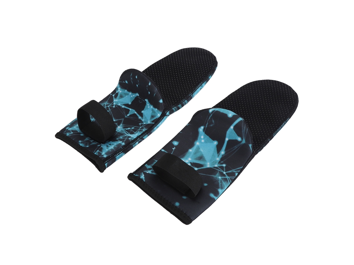 Yncm-meias De Mergulho Neoprene 3mm Antiderrapante Azul M