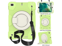 Capa de silicone com proteção total para tablet Webake com suporte e alça para iPad 9.7 2018