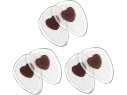 Packove 3-pares De Palmilhas Protetoras Para Os Pés, Calcanhar E Antepé, Para Uso Feminino Em Sapatos De Trabalho