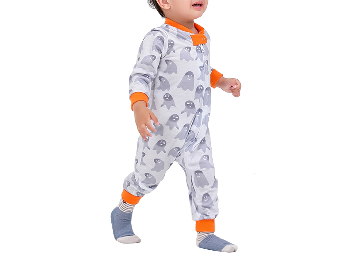 Laxiscreed Pijamas Festivos De Halloween Com Capuz E Zíper, Conjunto Familiar Para Homens Xl
