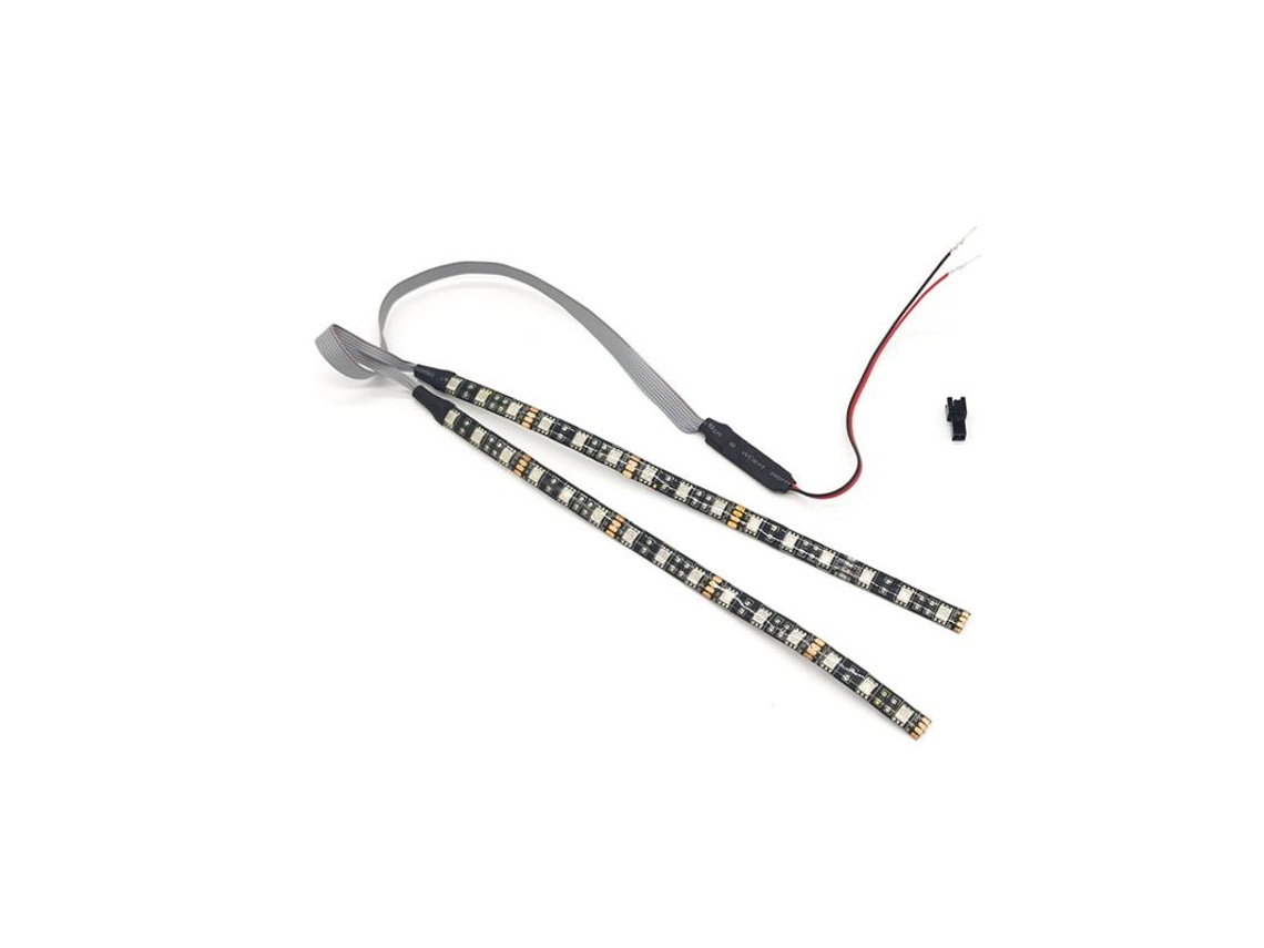 Fita Led Rgb (30v A 60v) Com Mudança De Cor E Conector Sm