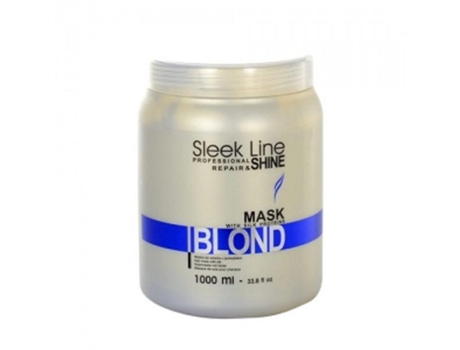 máscara Máscara elegante loira STAPIZ linha com o fornecimento de platina cabelo loiro seda sombra 1000ml