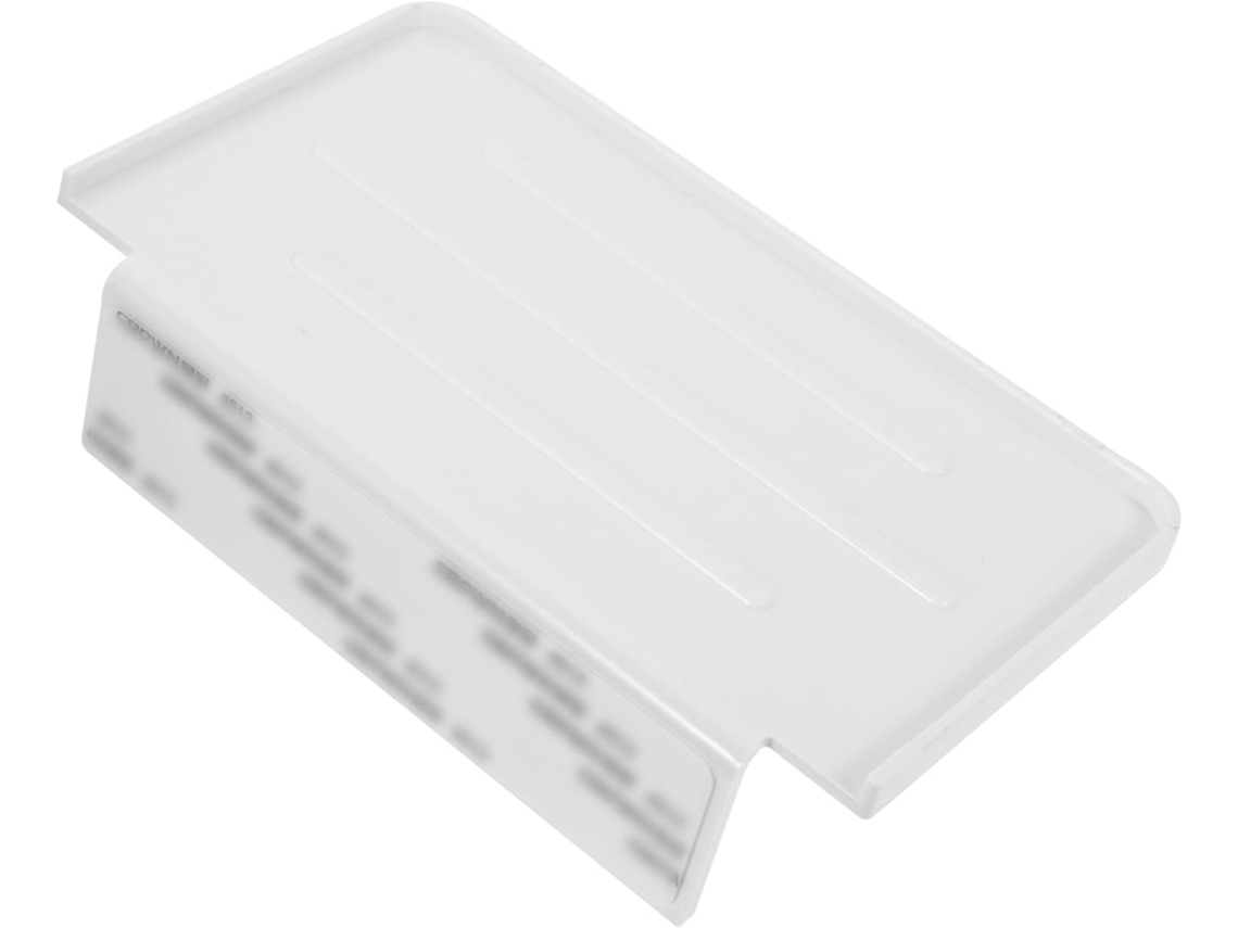 Organizador De Parede Para Banheiro Homoyoyo, Sem Furos, Em Plástico Branco Com Adesivo, Para Armazenamento No Vaso