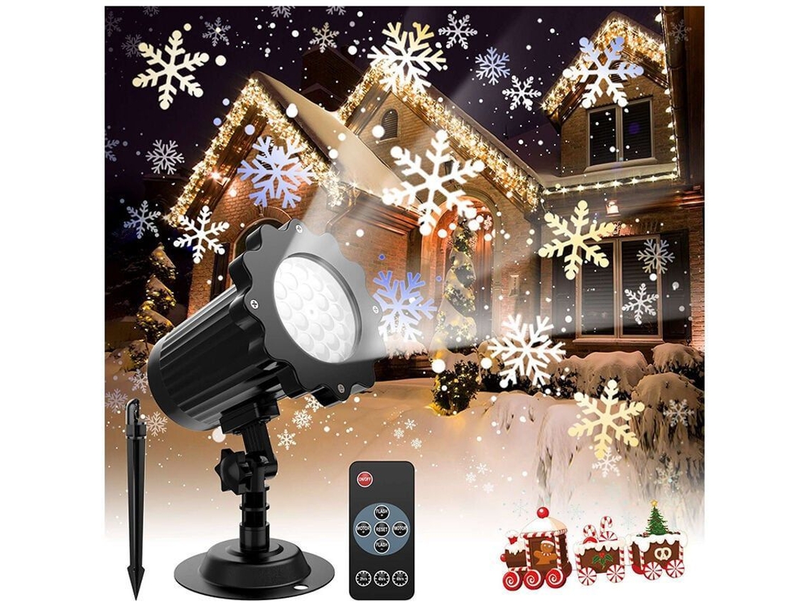 2026 projetor de Luz Led de Nevasca Ip65 para Natal, Casamento e Decoração Interior e Exterior