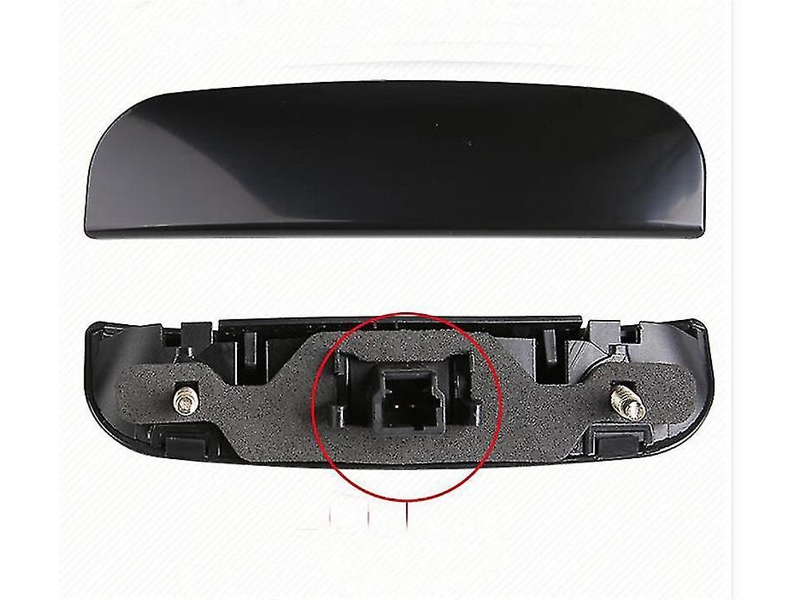 Maçaneta do interruptor da porta traseira Peugeot 307, preta S/MARCA