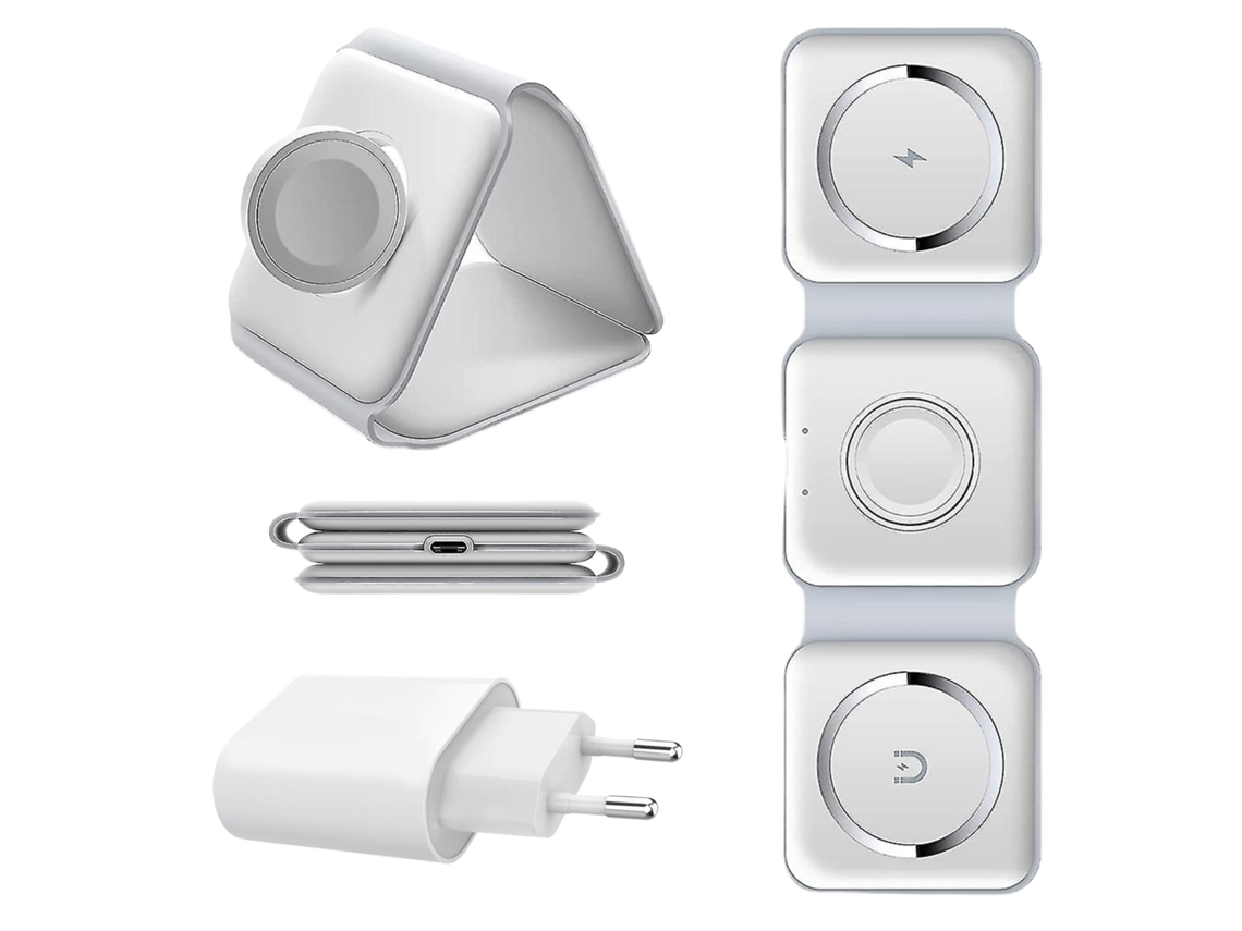 Carregador Iphone Magsafe Branco Base