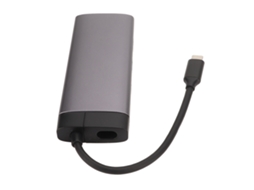 Docking Station 7 Em 1 E Hub Usb C, Com Type-c Para Pd, Usb3.0, Usb2.0 E Hdmi.