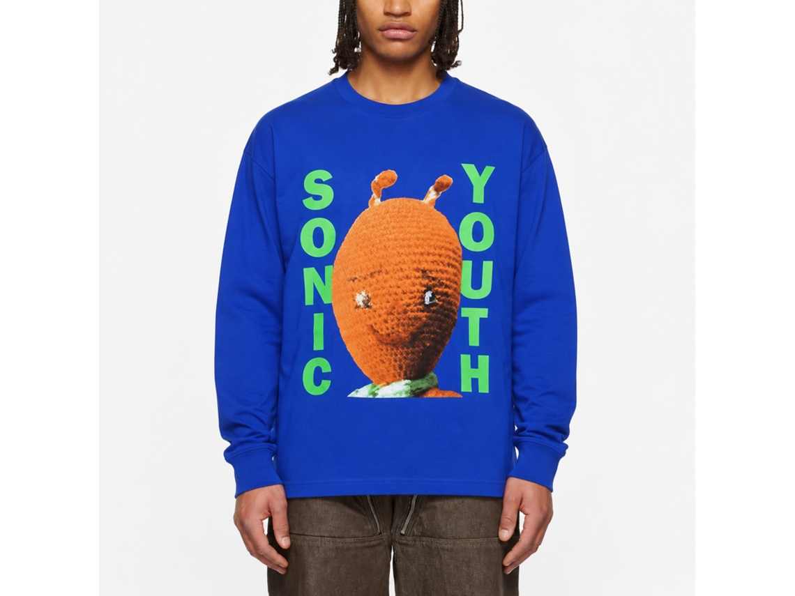 Sonic Youth Dirty Alien Long Sleeve T-shirt Unisex Adults Size:s