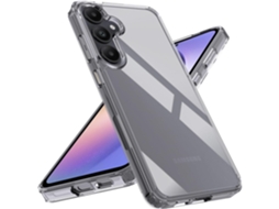 Capa Para Samsung Galaxy A55 (5g) Transparente Silicone Tpu Gel Capa Gtrpesp Protetor De Tela De Vidro Temperado Movilearvayotoy