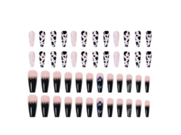 Dois Conjuntos de Adesivos de Unhas em Estilo Ballet Ferramentas para Unhas Decorativas NEVEANCE