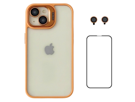 Suporte Casa Para Iphone 14 Wanlonfeng Acrílico Laranja