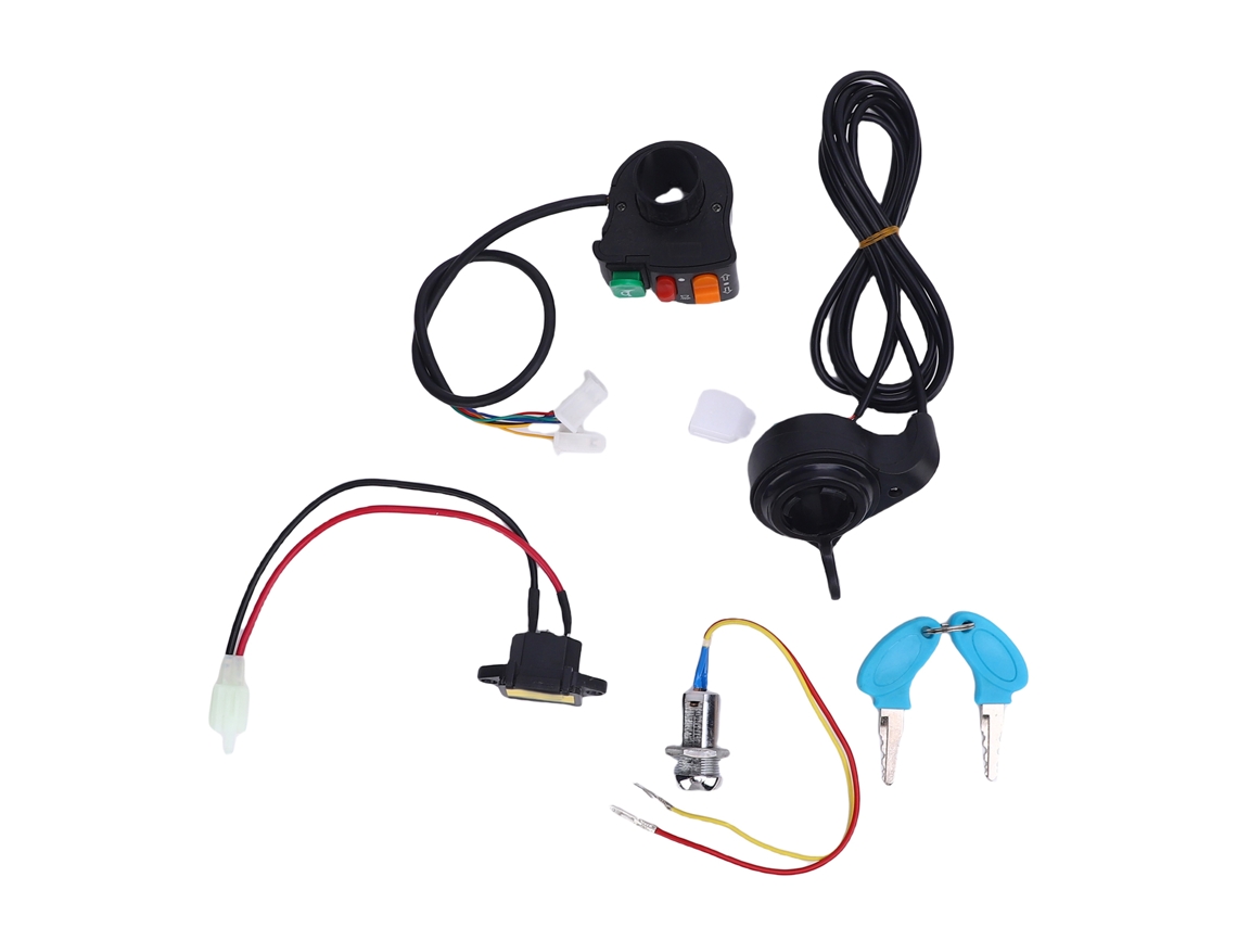 Chave De Ignição Com Tomada Laxiscreed Para Bicicleta Elétrica E Alta Segurança