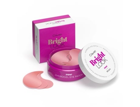 Bright Look Rose Hydrogel Eye Patches, 60 Pieces Clavier