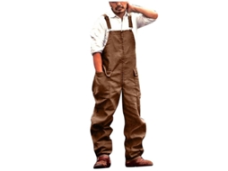 Pantalones Cargo Retro Para Hombre Talla Grande 3xl Marrón Casual Sueltos 3xl Marrón