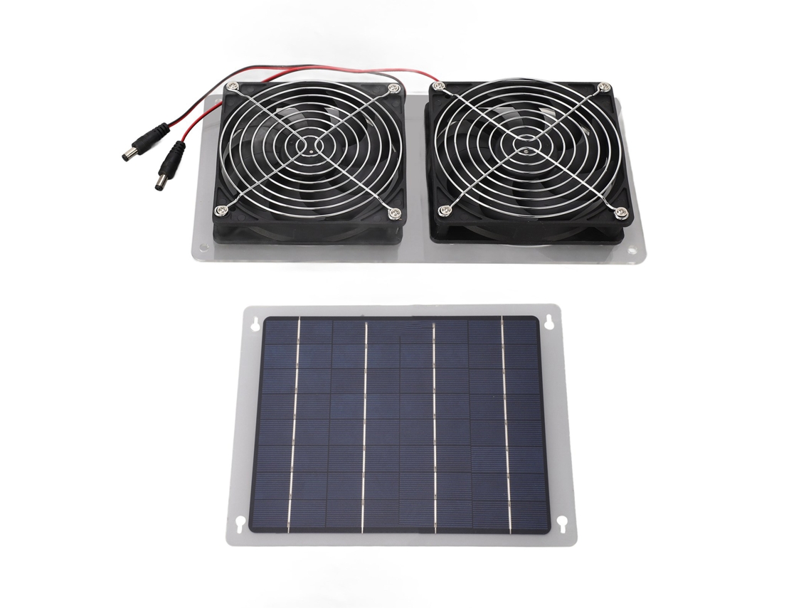Kit De Ventilação Solar Laxiscreed Para Exaustão E Arrefecimento Ao Ar Livre